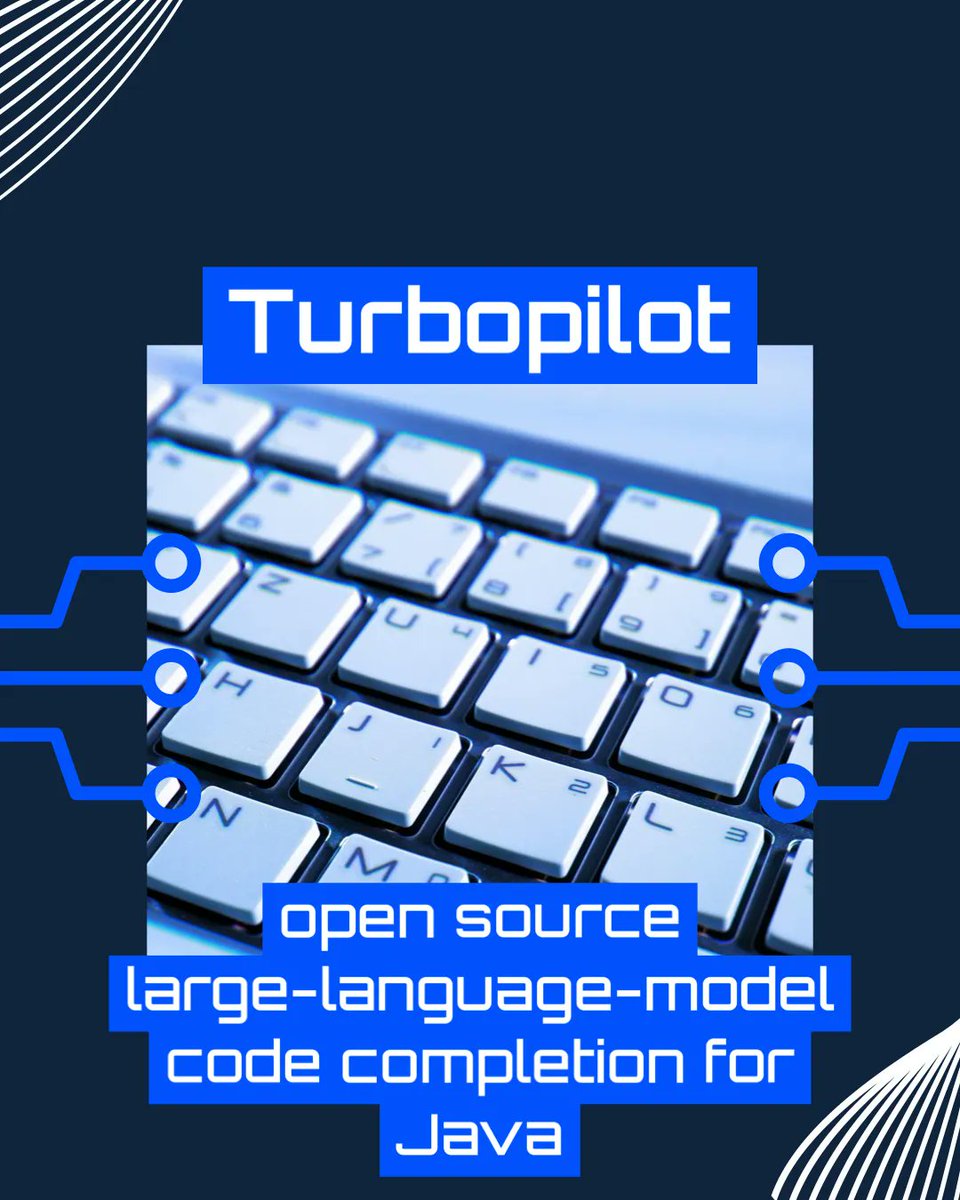 #Turbopilot is an open source large-language-model based code completion engine that runs locally on CPU bit.ly/410S1pT by <a href="/jamesravey/">James Ravenscroft</a> 
#opensource github.com/ravenscroftj/t…