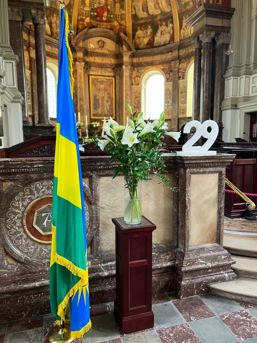 RwandaInUK's tweet photo. Hundreds of Rwandans in the UK, members of the diplomatic corps, UK Government and Commonwealth Officials have gathered in central London today to commemorate the 1994 Genocide against the Tutsi in Rwanda.

#Kwibuka29 #RwandaInUK

Follow the thread below for updates. https://t.co/3N4RAVu4Ti