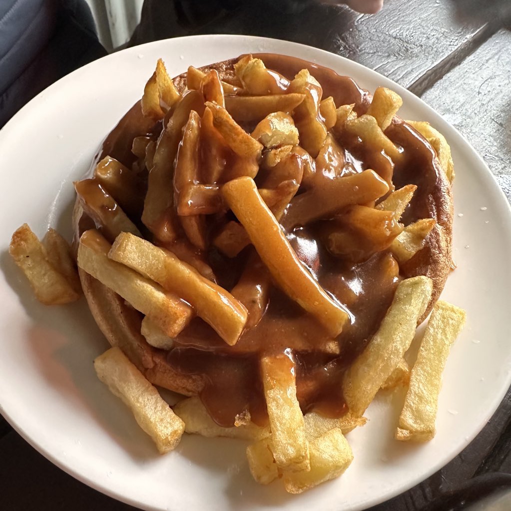Dan Walker on Twitter "Giant Yorkshire Pudding Chips Gravy Go on then