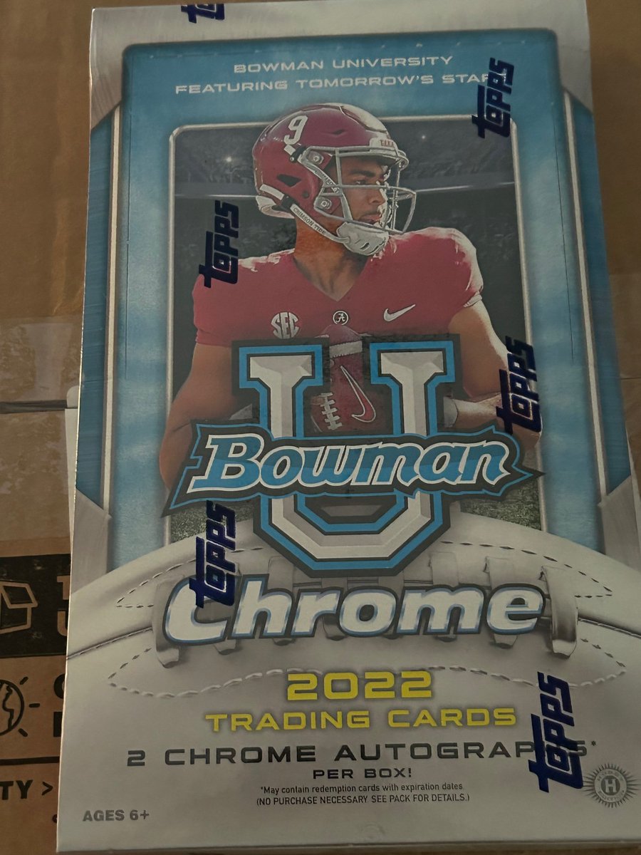 Card Purchaser (@cardpurchaser) on Twitter photo Who wants a free 2022 Bowman Chrome U hobby box?
- Follow <a href="/CardPurchaser/">Card Purchaser</a>
- Retweet this tweet
- Like this week
I will not send links in DM. US shipping please. Winner drawn 4/13 at 9pm central.
CardPurchaser Discord preview: discord.gg/cardpurchaser Who wants a free 2022 Bowman Chrome U hobby box?
- Follow <a href="/CardPurchaser/">Card Purchaser</a>
- Retweet this tweet
- Like this week
I will not send links in DM. US shipping please. Winner drawn 4/13 at 9pm central.
CardPurchaser Discord preview: discord.gg/cardpurchaser