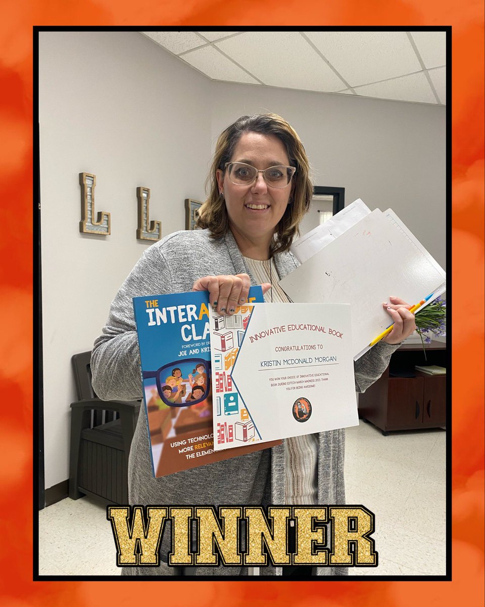 Congratulations to @FerrisISD EdTech March Madness Final Round winner Kristin McDonald Morgan at Longino Elementary.
She selected #interACTIVEclass as her prize!