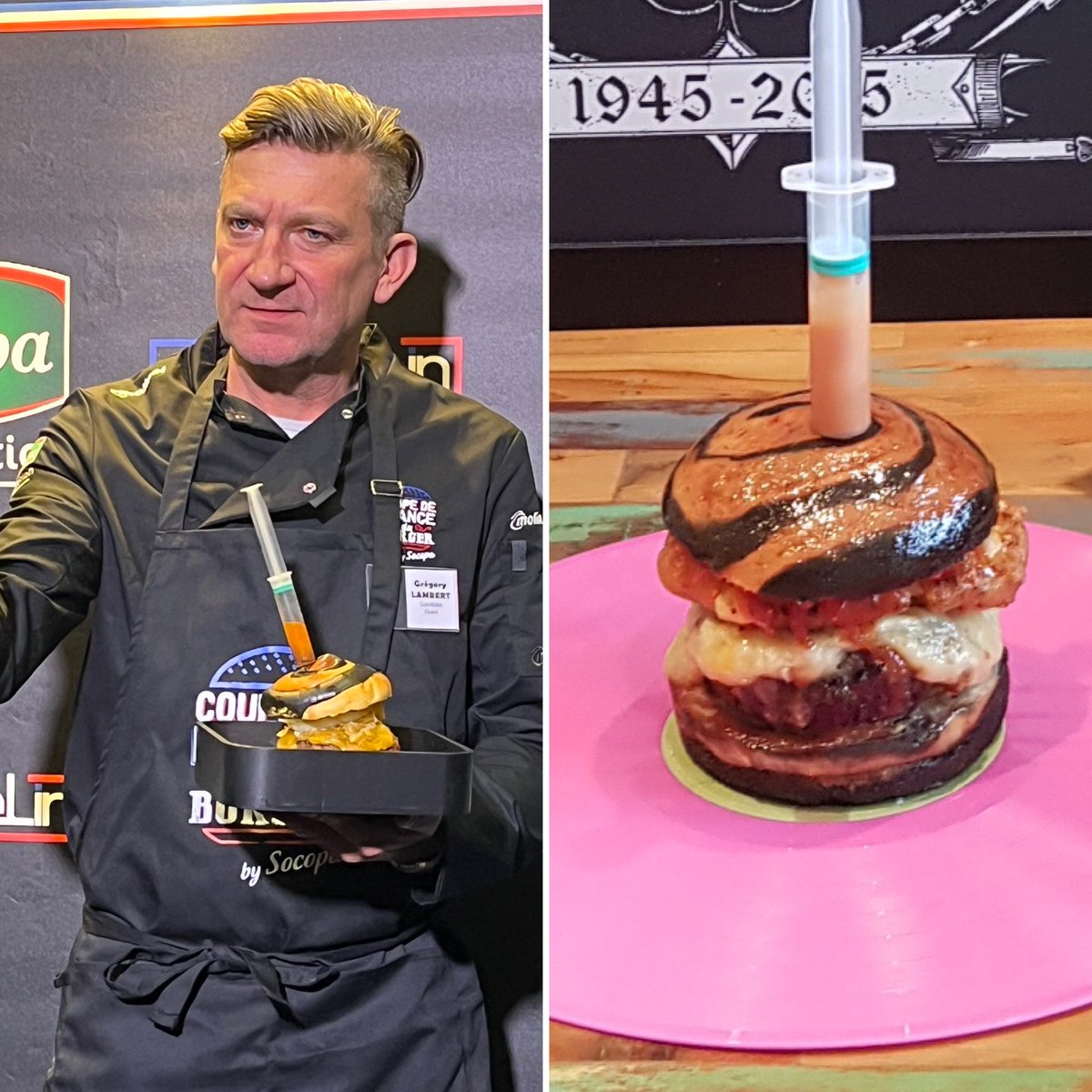 CFBurger_Socopa's tweet image. REMISE DES PRIX FINALE OUEST

🥇Annabelle Delahaye avec Le Bigsby

🥈Steven Arnaud avec The King

🥉Gregory Lambert avec le Motorbread Burger 

#cfburger