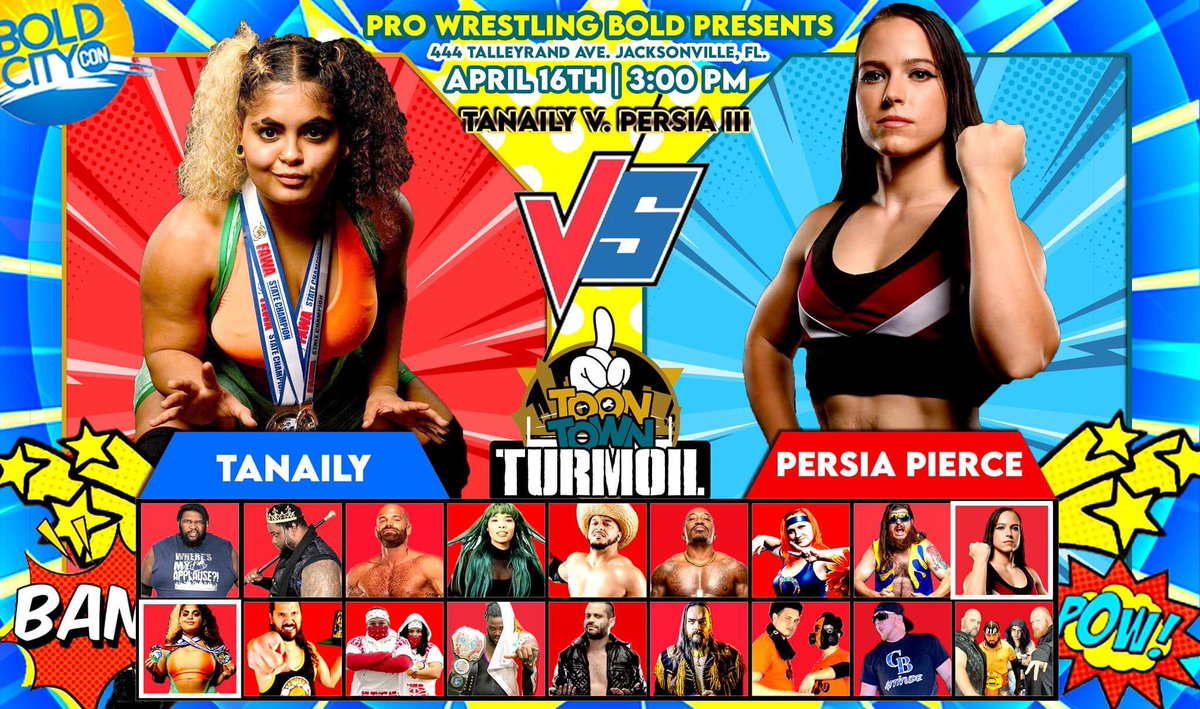 tanailysuplex's tweet image. 🤼‍♀️This Weekend!!🤼‍♀️

First, on Saturday April 15th, 2023 I have 
@JJWorldLeague in Miami, FL

Then, on Sunday, April 16th, 2023 I will be wrestling against @KrazyKelsey1 at 
Pro Wrestling BOLD in Jacksonville, FL!

#プロcontrolSystem #wrestling #jiujitsu #rudosbjj #prowrestling