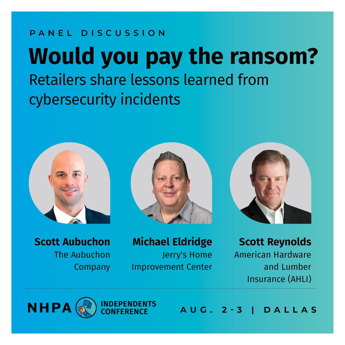 Your_NHPA's tweet photo. We've extended early bird savings until April 15 for the #nhpaconference. Don't miss these retailer panel discussions! Register at https://t.co/wW3dTnpeVk https://t.co/vbtTKbZaR9