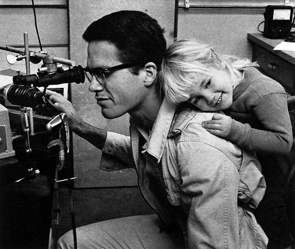 Time to repost one of my favorite pics - tom record as a grad student with his daughter, taken by none other than Ansel Adams