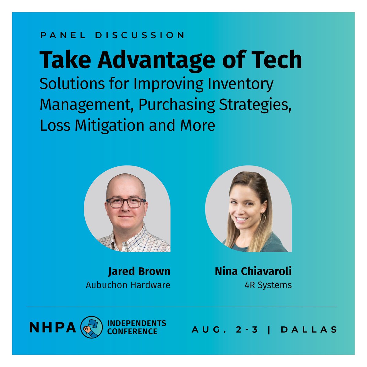 Your_NHPA's tweet photo. We've extended early bird savings until April 15 for the #nhpaconference. Don't miss these retailer panel discussions! Register at https://t.co/wW3dTnpeVk https://t.co/vbtTKbZaR9