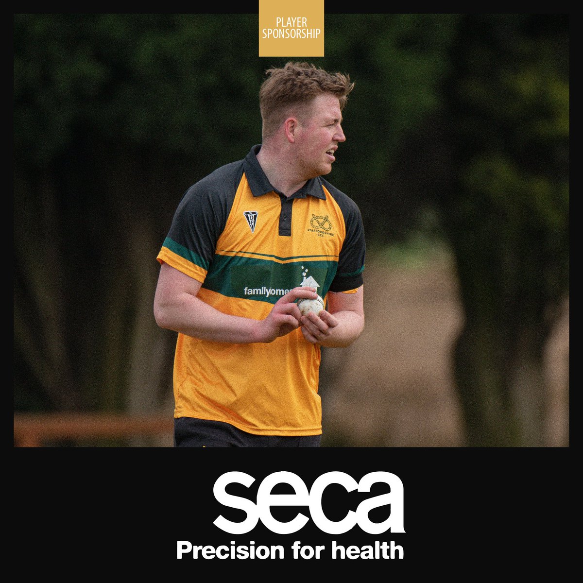 We are thrilled to announce that seamer Dan Gibbs is being kindly sponsored by Seca (Precision for health) for the 2023 NCCA season.

Their support is much appreciated by the county club.
