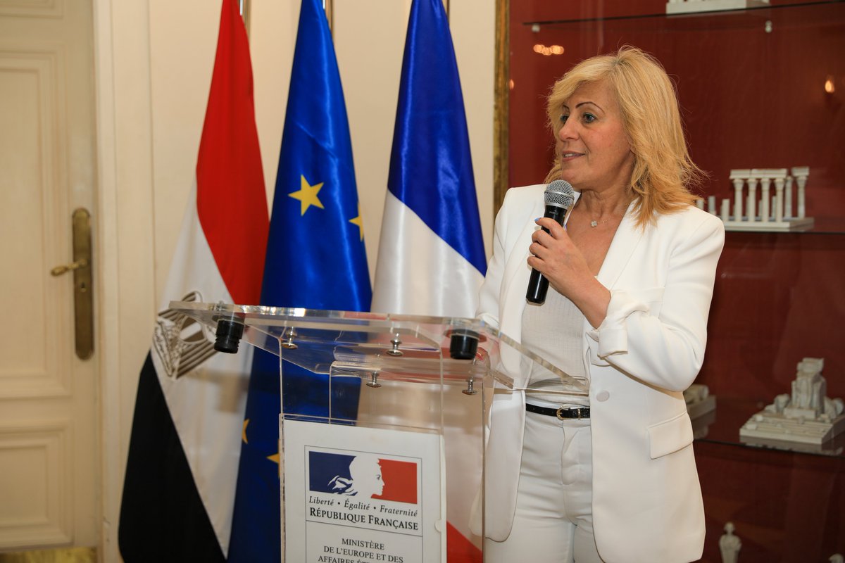 Embassy of France in Egypt tweet media