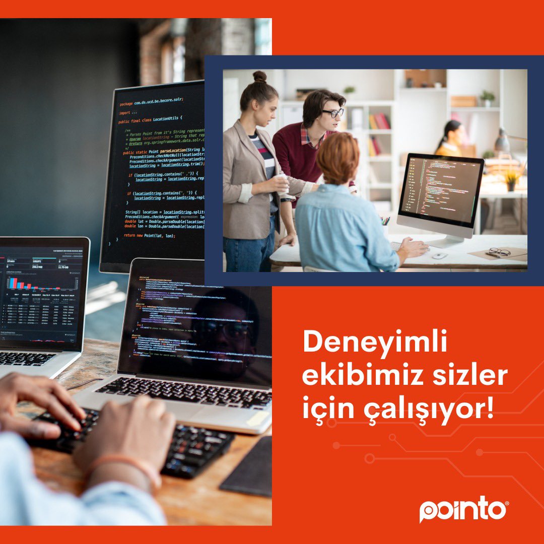 pointocomtr's tweet photo. Projelerimizi geliştirirken alanında deneyimli geniş bir ekiple çalışıyoruz. Sizlere daha iyi hizmet verebilmek için ekibimizi geliştirmeye devam ediyor, düzenli aralıklarla eğitimlerimizi gerçekleştiriyoruz.
#pointo #pointocomtr #yazılım #yapayzeka #müşteriilişkileri https://t.co/qEt3OX63eB