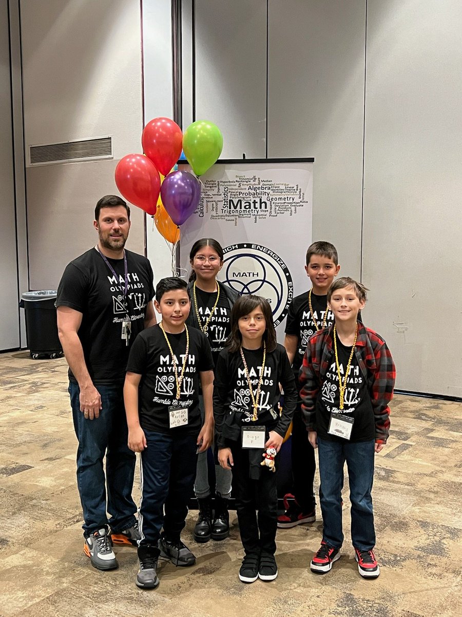 dhreni's tweet photo. Humble  Math olympiads tournament 2022-2023 @HumbleElemMath  @HumbleISD_HE https://t.co/VBfeFxA8Qf