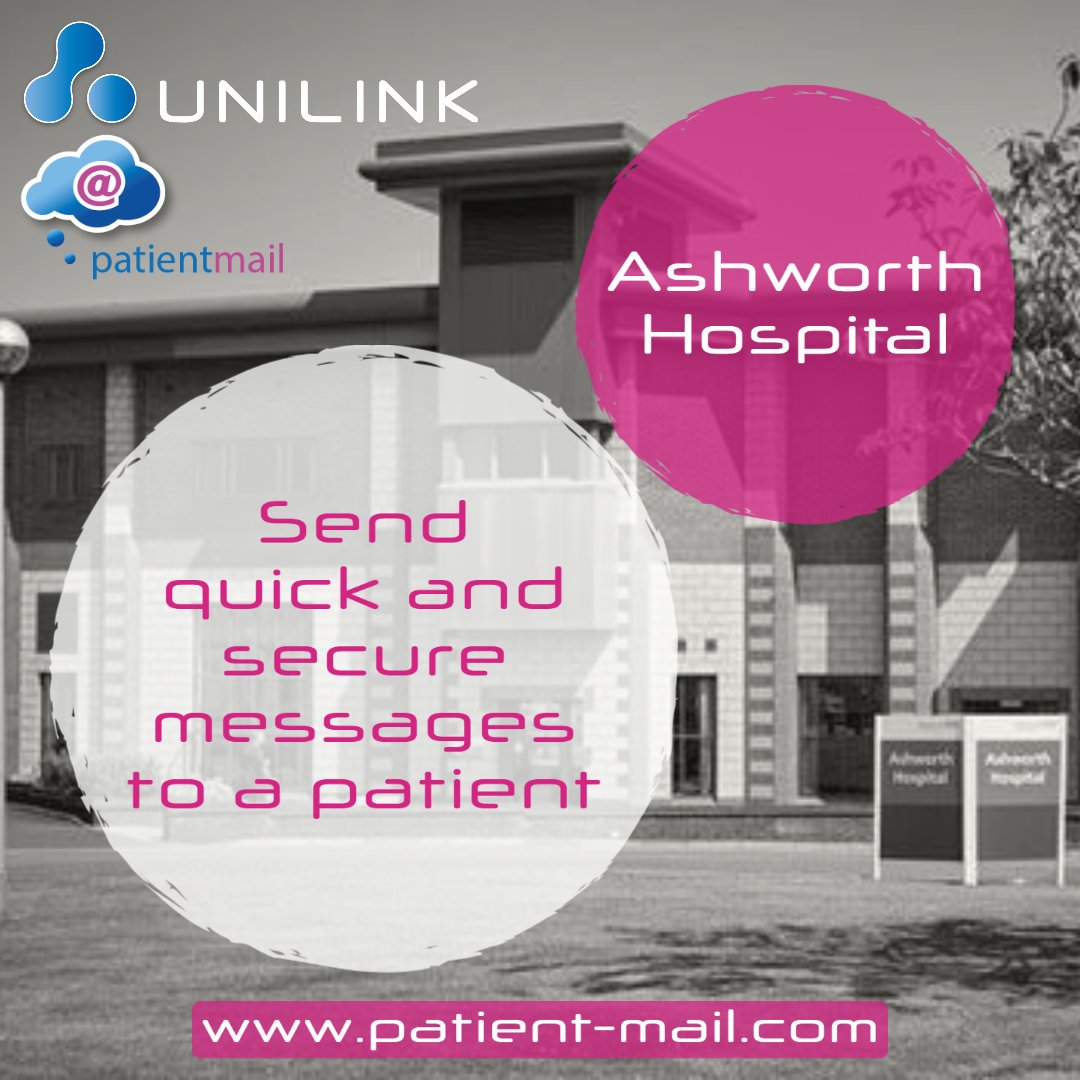 PatientMail's tweet image. Send messages to someone in Ashworth Hospital with patient-mail.com