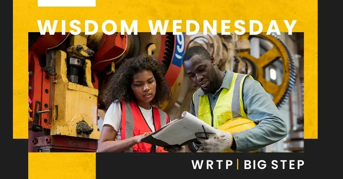 wrtpbigstep's tweet photo. #WisdomWednesday: "Look closely at the present you're constructing; it should look like the future you're dreaming." -Alice Walker
Contact WRTP | BIG STEP:
💻 https://t.co/CqjWGUZF0T
#WRTPBIGSTEP #WRTP #Apprenticeship #Manufacturing #Construction #Wisconsin https://t.co/781mmYAo7d