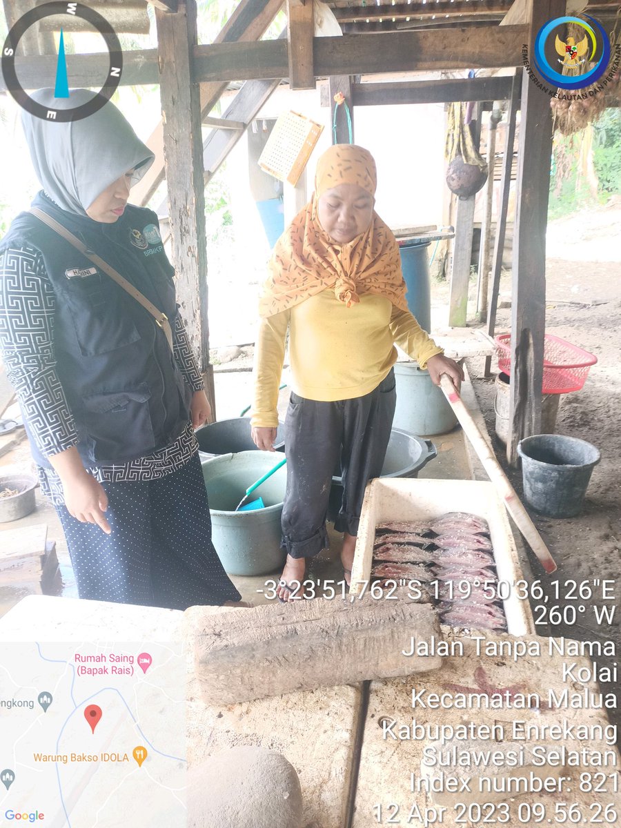 Hasmini10's tweet photo. Senin, 12/04/2023, Hasmini, luhkan kab.enrekang. penigkatan produksi di pelaku usaha pengolah hasil perikanan, di desa kolai kec. malua kab.enrekang. produksi 200 kg hrga 35.000/kg
#GiatLuhkanSatminkalMaros
#luhlapor 
#produksi
@BRPBAP3_Maros 
@brsdm_kp https://t.co/8pbK3eZZ9i