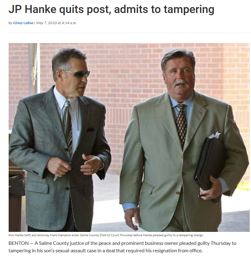 Former Arkansas First Lady Janet Huckabee, with no experience, was employed at a ridiculously high salary by Kim Hanke.

Mike Huckabee later helped Kim avoid prison time, who had helped his son cover-up sexual assault &amp; kidnapping. 

A good Christian? Nope. Another Republican.