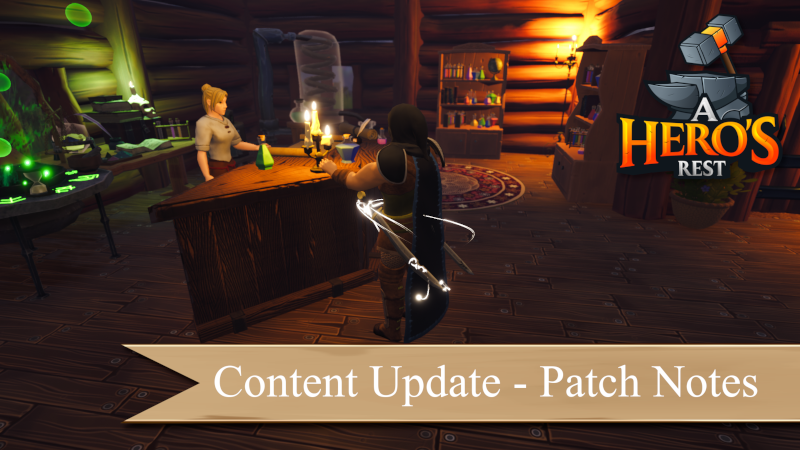 🌟Happy #wishlistwednesday🌟

Check out our new Patch for A Hero's Rest, adding a detailed compendium📖 and new Upgrades🌠!
tinyurl.com/AHR440

🚂#Steam:
tinyurl.com/AHerosRest
💫 On Sale #EpicGamesStore: 💫tinyurl.com/AHerosRestEGS

#gamedev #indiegame #pcgaming #PCGamer
