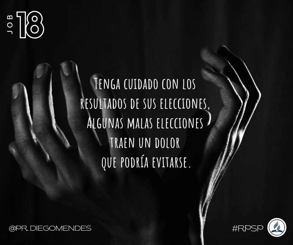 PrDiegoMendes's tweet photo. #rpsp #PrimeroDios #Job18 https://t.co/v1zpCDpQ25