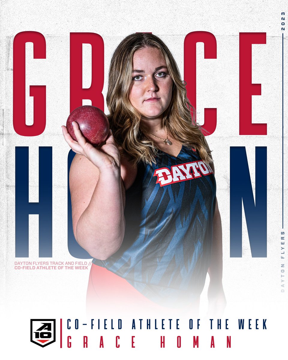 𝐀-𝟏𝟎 𝐂𝐨-𝐅𝐢𝐞𝐥𝐝 𝐀𝐭𝐡𝐥𝐞𝐭𝐞 𝐨𝐟 𝐭𝐡𝐞 𝐖𝐞𝐞𝐤: 𝐆𝐫𝐚𝐜𝐞 𝐇𝐨𝐦𝐚𝐧 ✈️

#UDTF // #GoFlyers