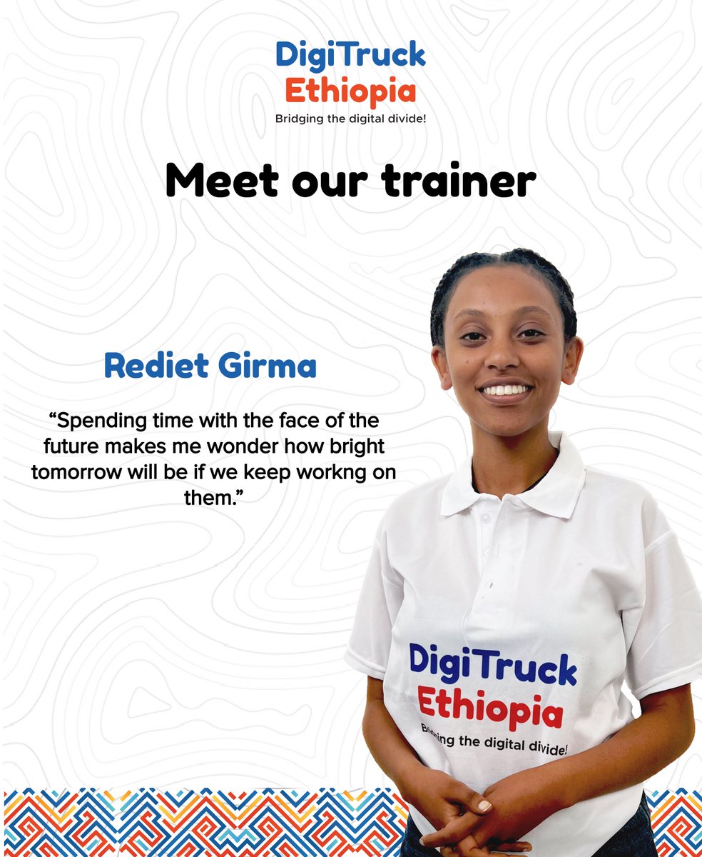 digitruck_et's tweet photo. Thanks to our competent and committed trainers #DigiTrucket was able to reach several cities in the country, and inspire over 900 students.
#digitrucket #ethiopia #steameducation #anyonecancode #TECH4ALL #fdremoe #youthempowerment #ethiopianyouth #ethiotech #tech #Emergingtech https://t.co/yRC6OjAVzi