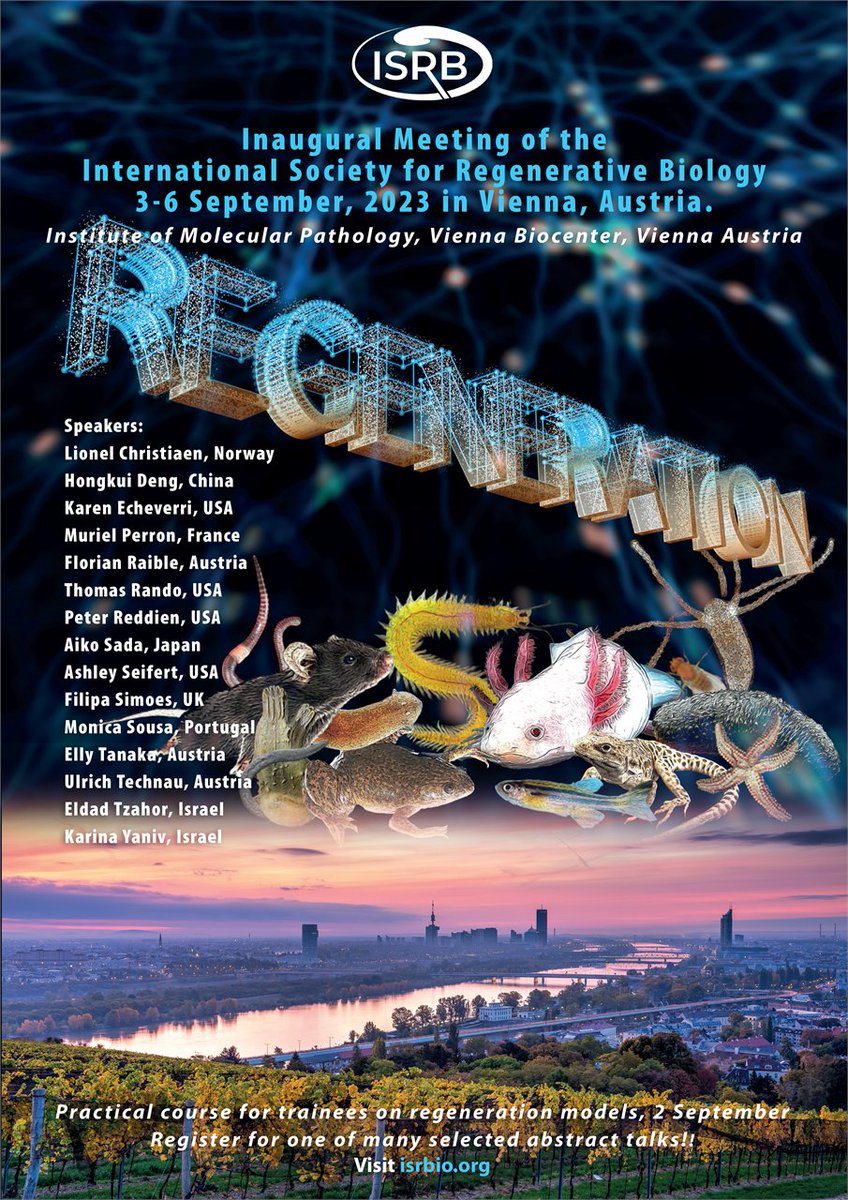 ISRB meeting registration email - mailchi.mp/f9eb553f1aaf/i… Registration now open! 
Visit isrbio.org/Vienna