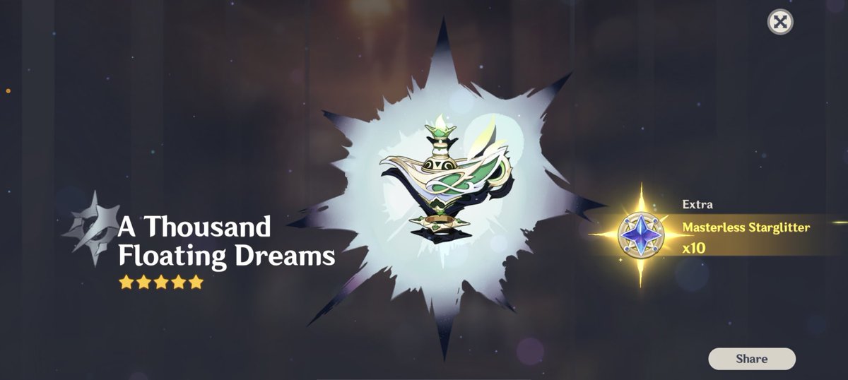 Hi there! ♡ tiniest ♡ leader is back at it again, por supuesto que debía conseguir a la linda de ⭐ Nahida y, además de eso, pude conseguir su arma para tenerla completita y equipada, no dormir para sacar protos valió la pena (almost). ^^

#𝑚imi's paws ⭒̵☽ ࣪.