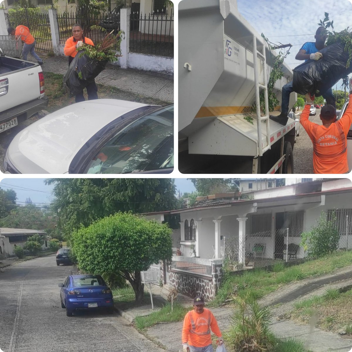 La Junta Comunal de Betania realiza operativo de Recolección de Basura Orgánica y No Orgánica en el Sector de las 800. Trabajando por el aseo y limpieza del Corregimiento. Colaborando con la <a href="/AAUD_Panama/">Autoridad de Aseo</a> .
¡TRABAJANDO Y CUMPLIENDO!