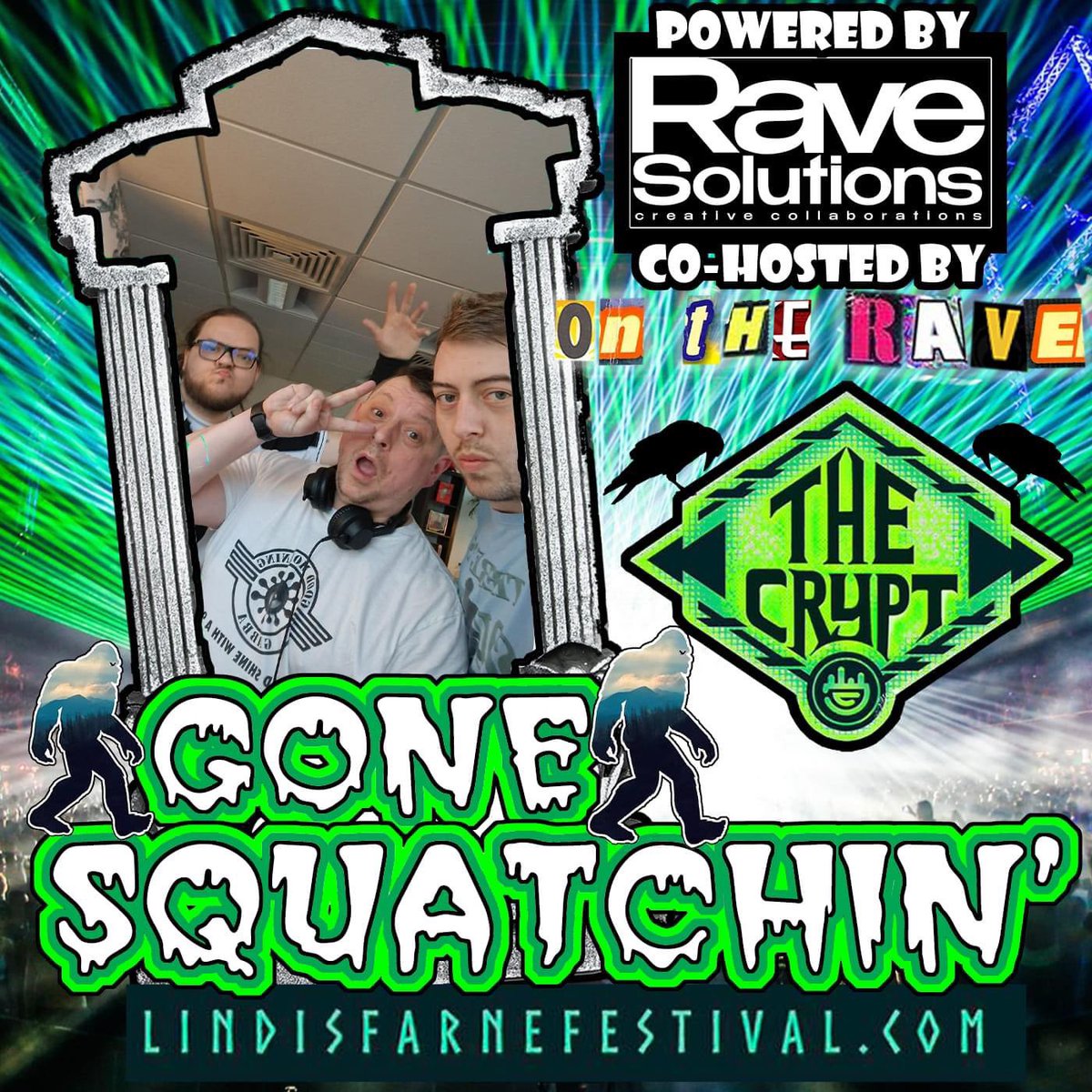 lindisfarnefest's tweet photo. #TheCrypt powered by #RaveSolutions and co-hosted by @ONTHERAVE you’re in for one hell of a treat! More sound. More music. Bigger stage. Fresh look. How can you resist? Be warned though…once you’re in, will you make it out? 😱 😬 #Festival #rave #lindisfarne #LindisfarneFestie23 https://t.co/kuATxFrM08