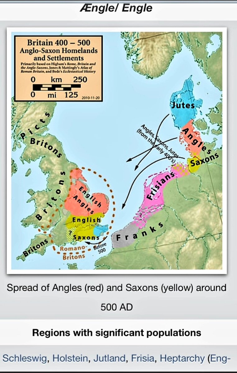 BibliophileVic's tweet image. Fascinating map of #ancientBritain /Briton of the Angles, #ancientMap of homelands of settlers &amp;amp; other tribes.