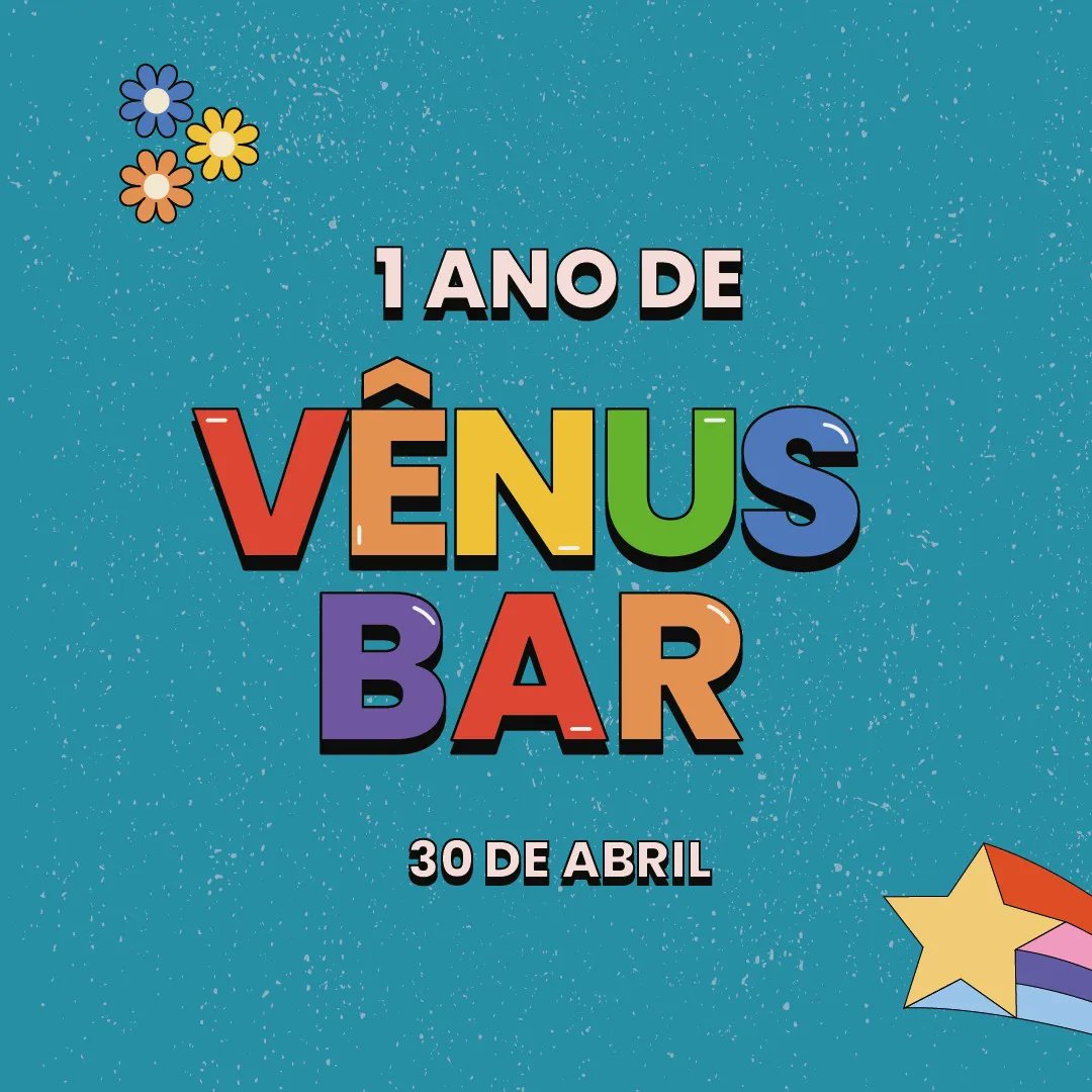 venusbar_'s tweet photo. 🌈🍺O Vênus vai estar de aniversário dia 1° de maio e pra comemorar esse momento tão importante para nós, nada melhor do que aquele evento incrível com comida, música boa e a melhor companhia, que são vocês. 
Fica ligado no que vai estar rolando dia 30/04 👇🏻👇🏻 https://t.co/rO48C7O5lj