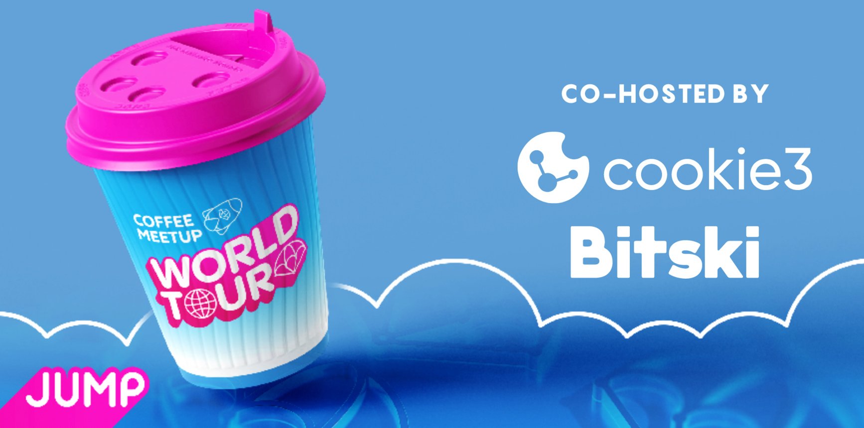 JUMP on Twitter "🌎 JUMP—World Tour NFT NYC 🪂 Cohosts blakemenezes — bitski and fwielanier