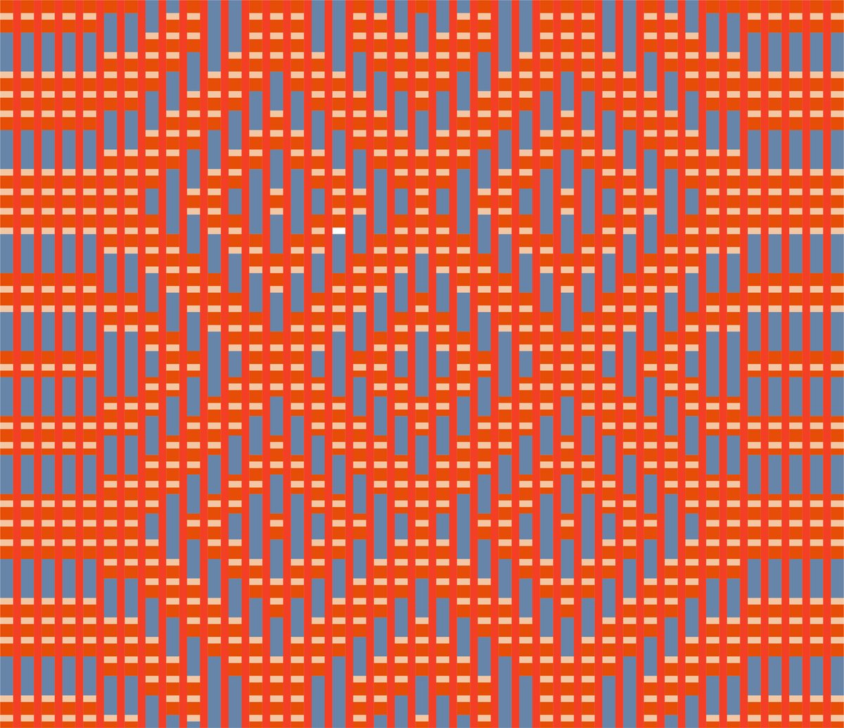 I have successfully completed the first version of the ornament, and now I see these squares everywhere 🥳🤪 
As part of a wristwatch design competition, I am determined to infuse my art with national color schemes to make it stand out from the crowd