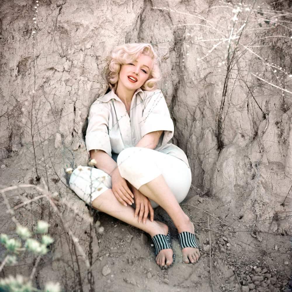 Marilyn Monroe
at a photoshoot for Look Magazine, 1953.
Laurel Canyon, Los Angeles.
📸: #MiltonHGreene