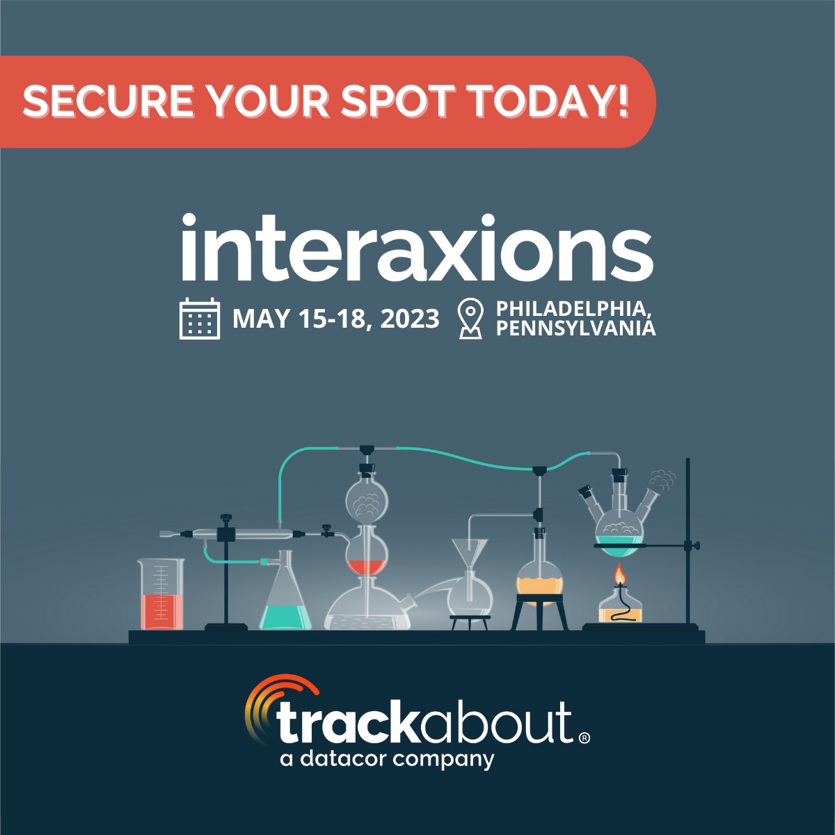 Trackabout's tweet image. There's still time to register for Interaxions 2023. The hotel rate deadline is coming up quick (April 21), so if you're on the fence about coming, this is a sign to secure your spot! bit.ly/3Uq7ddq

#IAX2023 #trackwithtransparency