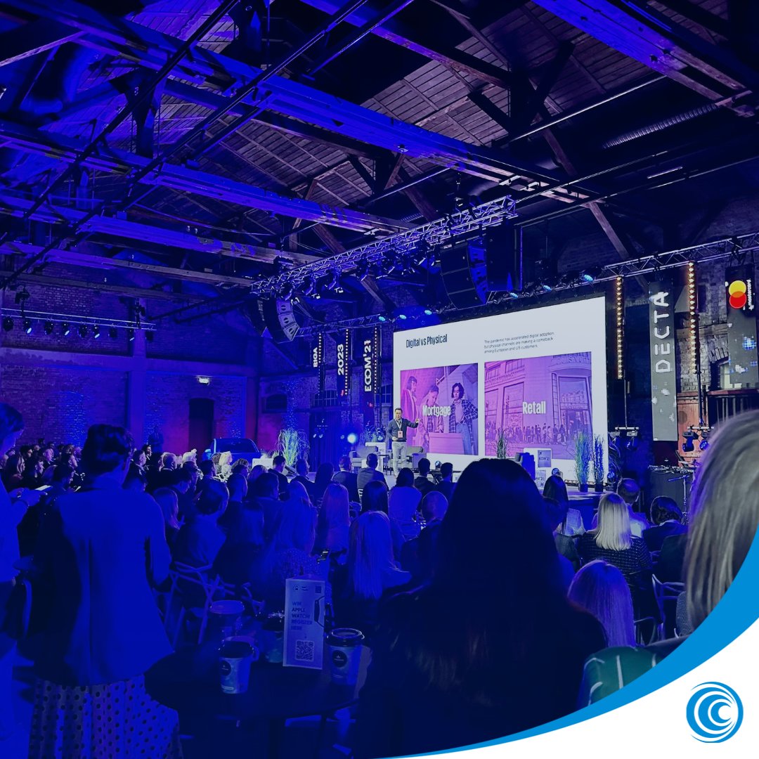bluetrainagency's tweet photo. The first day of ECOM21 is underway!
Industry experts have taken to the stage this morning to share their insights on Web3, NFTs and enhancing the customer experience.
@LBAA @ECOM21 #Ecommerce #ECOM21 #LBAA #fraud #NFT #Web3 #conference #blockchain #fintech #fintechmarketing https://t.co/bz4KKjyxnR