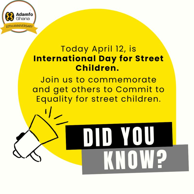 Let’s do our part this International Day for Street Children....
#idsc2023 #internationaledagvoorstraatkinderen #InternationalDayForStreetChildren #increasingimpact

Check out adamfoghana.com/index.php/en/i… for more info..