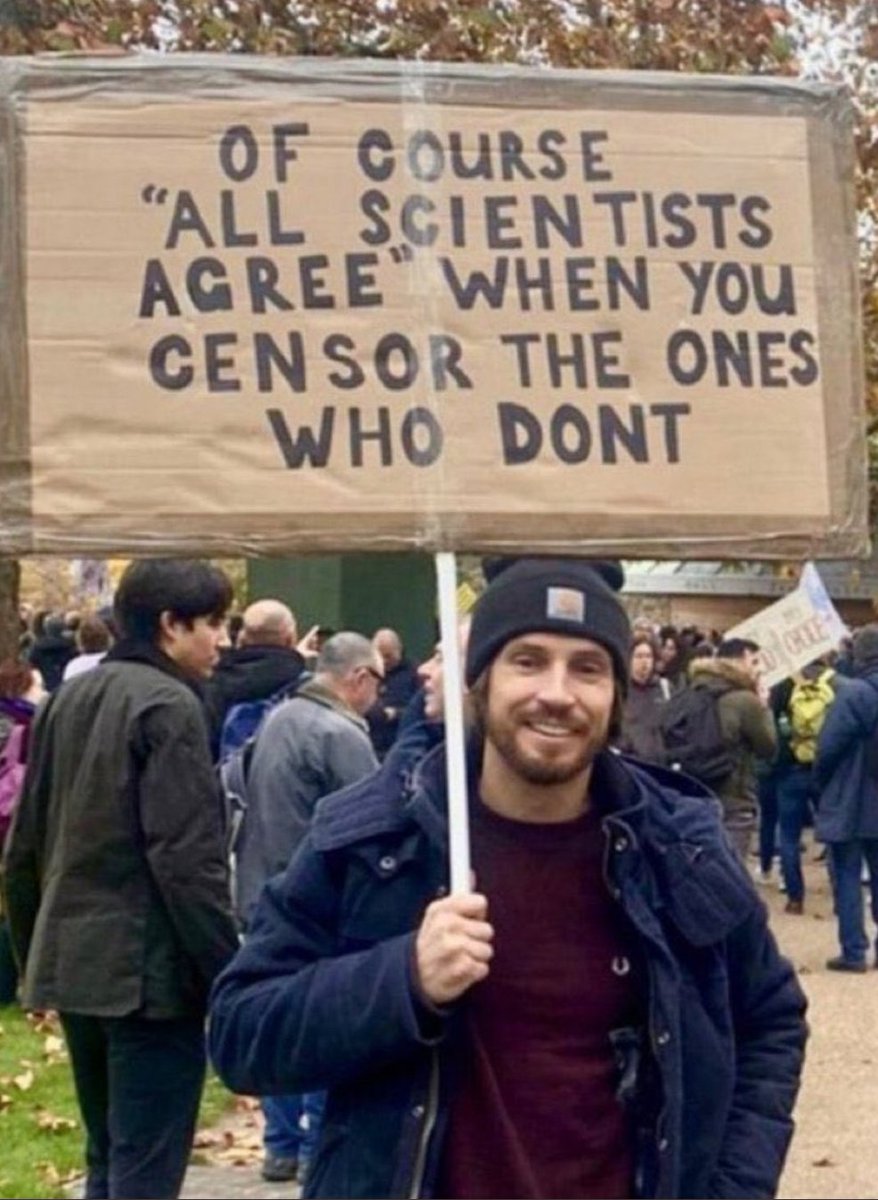 wideawake_media's tweet photo. There is no scientific "consensus" on climate change being a man-made phenomenon. But even if there was, it would be meaningless.

Scientific truth is not determined by 'argumentum ad populum' logical fallacies ("97% of scientists agree that man-made carbon emissions will end all life on Earth"), and pretty much every major scientific breakthrough in history has totally contradicted the "consensus" of the day.

#ClimateScam #ClimateHoax #NetZero #Agenda21 #Agenda2030