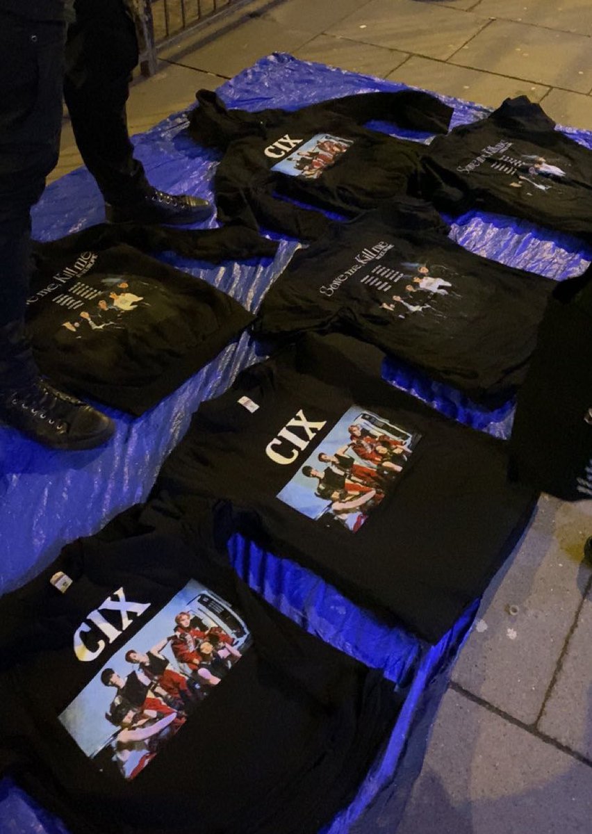 naziatheworld's tweet photo. something that i’m so curious about is who are those people that sell fake merch after kpop concerts in london and where tf do they get it from??
here’s an example from #CIXinLondon https://t.co/0pSJ8lpg4C