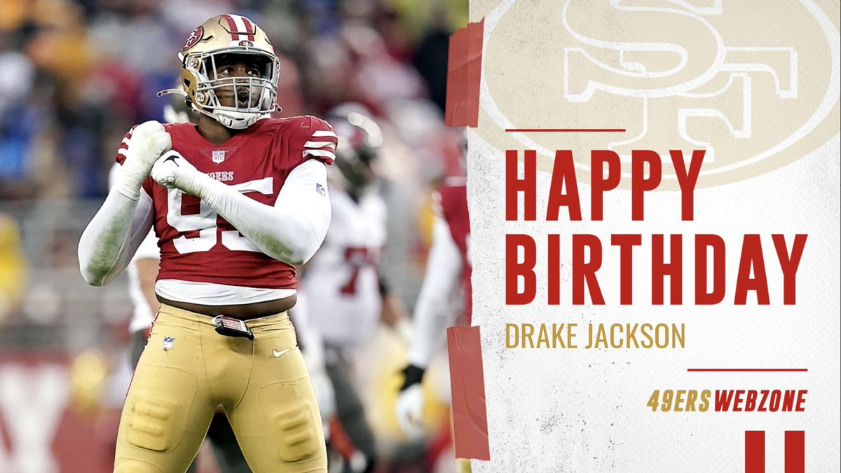 Happy birthday to #49ers DE @The99Athlete! 🎂🥳