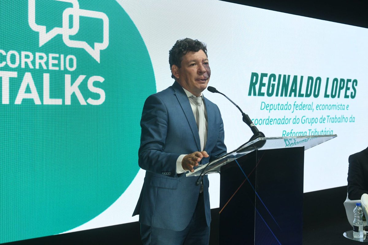 correio's tweet photo. Reginaldo Lopes, deputado federal, economista e coordenador do grupo de trabalho da Reforma Tributária, criticou os incentivos fiscais. "Se no passado foi funcional, hoje já não é mais", diz
📸 Ed Alves/CB
#reformatributária #CBTalks https://t.co/kxSNKAAtDX