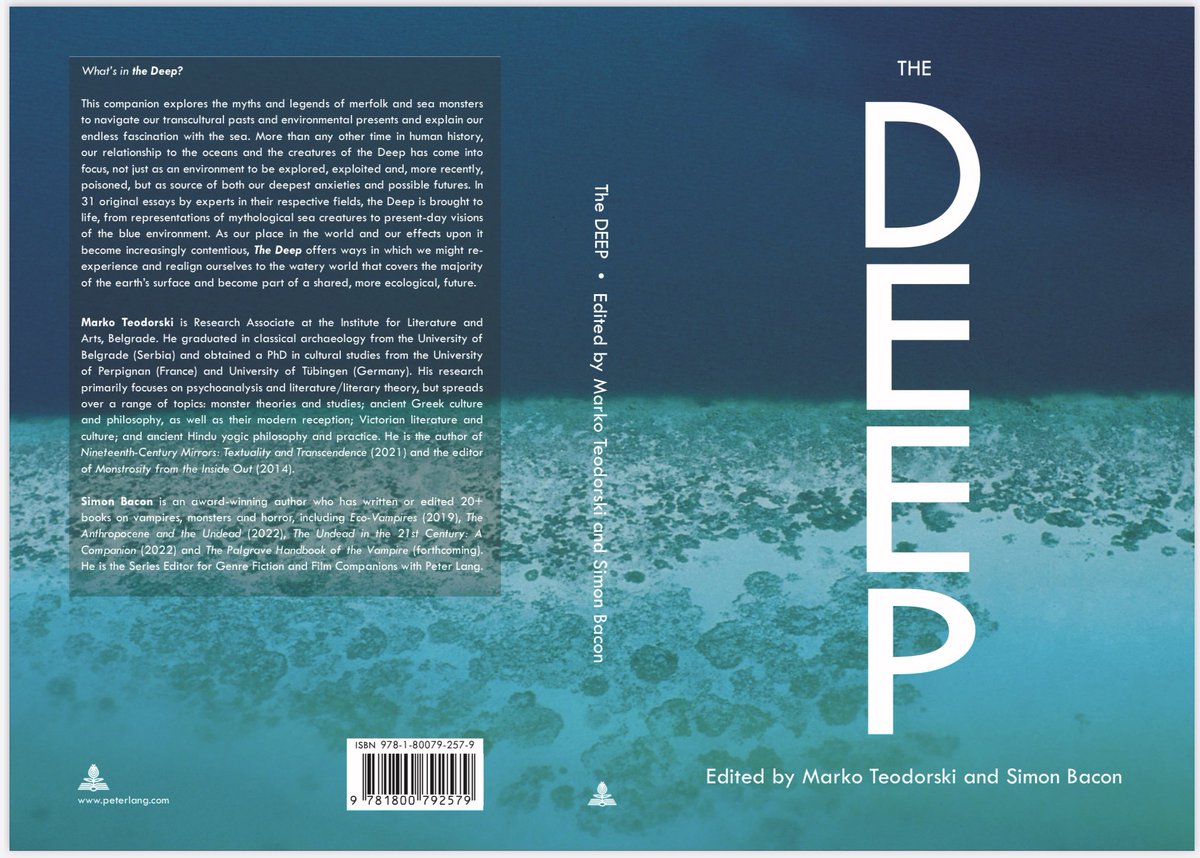 Thanks again to everyone who gave their thoughts on the cover for The Deep: A Companion. The overwhelming winner was this with a slightly darker top half to look more ominous and show up the writing better. Welldone everyone…it looks terrific!