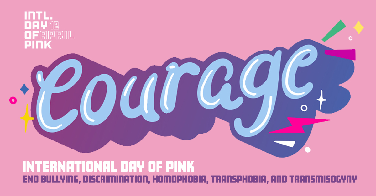 Today is the International Day of Pink - recognized around the world as the day to raise awareness against bullying, discrimination, transphobia &amp; transmisogyny in workplaces, schools &amp; our communities. #DayOfPink #StopBullying bit.ly/408iBvH