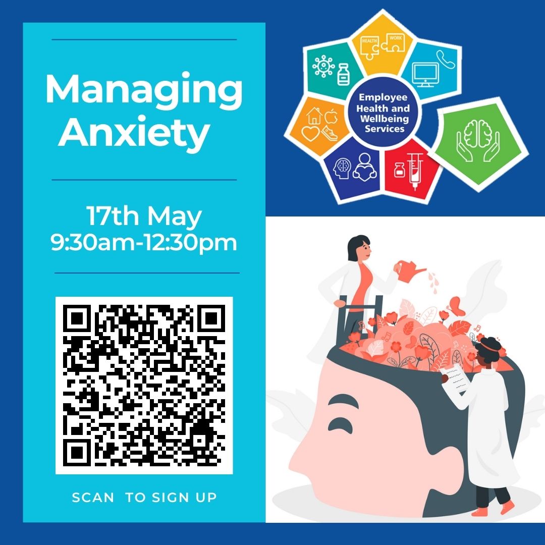 MFT Employee Health and Wellbeing Service (@ehwmft) on Twitter photo Anxiety feels different for everyone, symptoms might come and go or start to impact on your day to day.
Next session date is 17th April, 1-4pm.
Book now on the learning hub: mftlearninghub.kallidus-suite.com/learn/#/course……
@mftnhs <a href="/MftLearning/">MFT_Learning Hub</a> Anxiety feels different for everyone, symptoms might come and go or start to impact on your day to day.
Next session date is 17th April, 1-4pm.
Book now on the learning hub: mftlearninghub.kallidus-suite.com/learn/#/course……
@mftnhs <a href="/MftLearning/">MFT_Learning Hub</a>