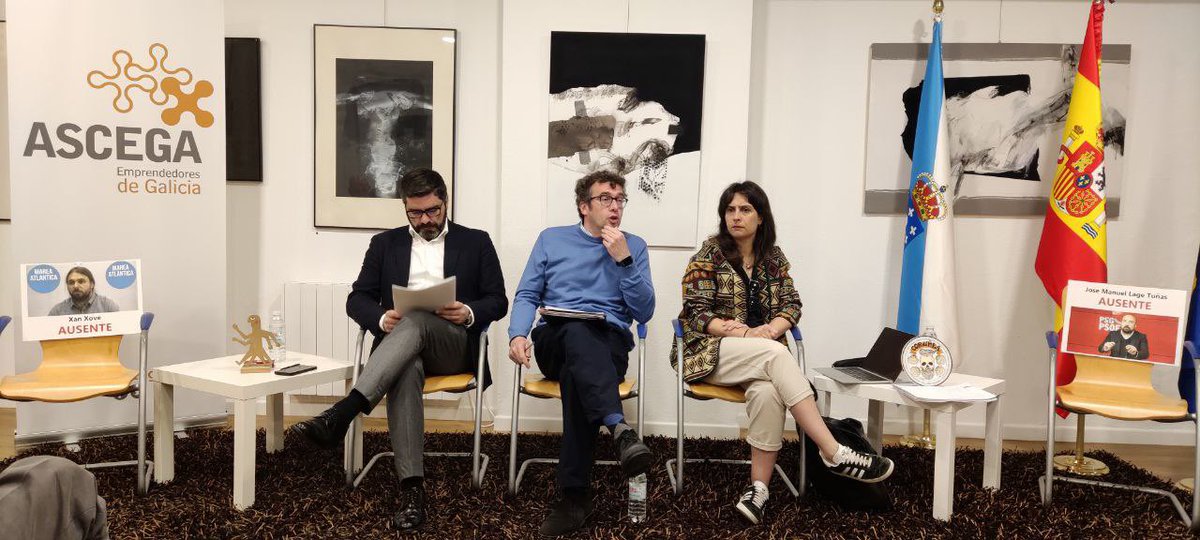 UNHA CORUÑA INCLUSIVA ✅

O noso candidato @JMSande plantexou no debate de <a href="/ASCEGA_/">ASCEGA Oficial</a> varias medidas sociais:

🏥 Estudo dunha Empresa Pública de Coidados.

🏠 Plan de acollemento de migrantes e refuxiadas.

🫂 Atención inclusiva das persoas con diversidades funcionais.