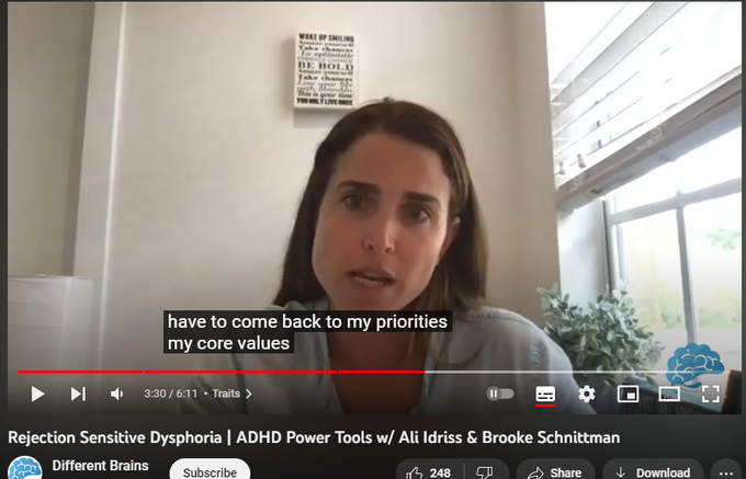 9,229 views  21 Oct 2020
(6 mins) In this episode of ADHD Power Tools, Ali and Brooke discuss Rejection Sensitive Dysphoria (RSD).

Brooke Schnittman, MA, ACC, BCC is a certified coach who works with children, students, teens,  adults, and parents with or without ADHD. She has been nominated for multiple awards including “Best In Show Community” and ”Advocating For Another.” She is the creator of What’s Next and ADHDEdCamp.

Ali Idriss is a Different Brains trainee and ADHD self-advocate. He is a 4th year student at FAU, and is aspiring to become a physician. He also aspires to share his journey, and help others with the tools that have allowed him overcome many of the battles along the way.

For more episodes of ADHD Power Tools, visit: https://www.differentbrains.org/categ...

For more on Brooke and her work, visit: https://www.coachingwithbrooke.com/

Follow Different Brains on social media:
https://twitter.com/diffbrains
https://www.facebook.com/different.br...
https://www.instagra