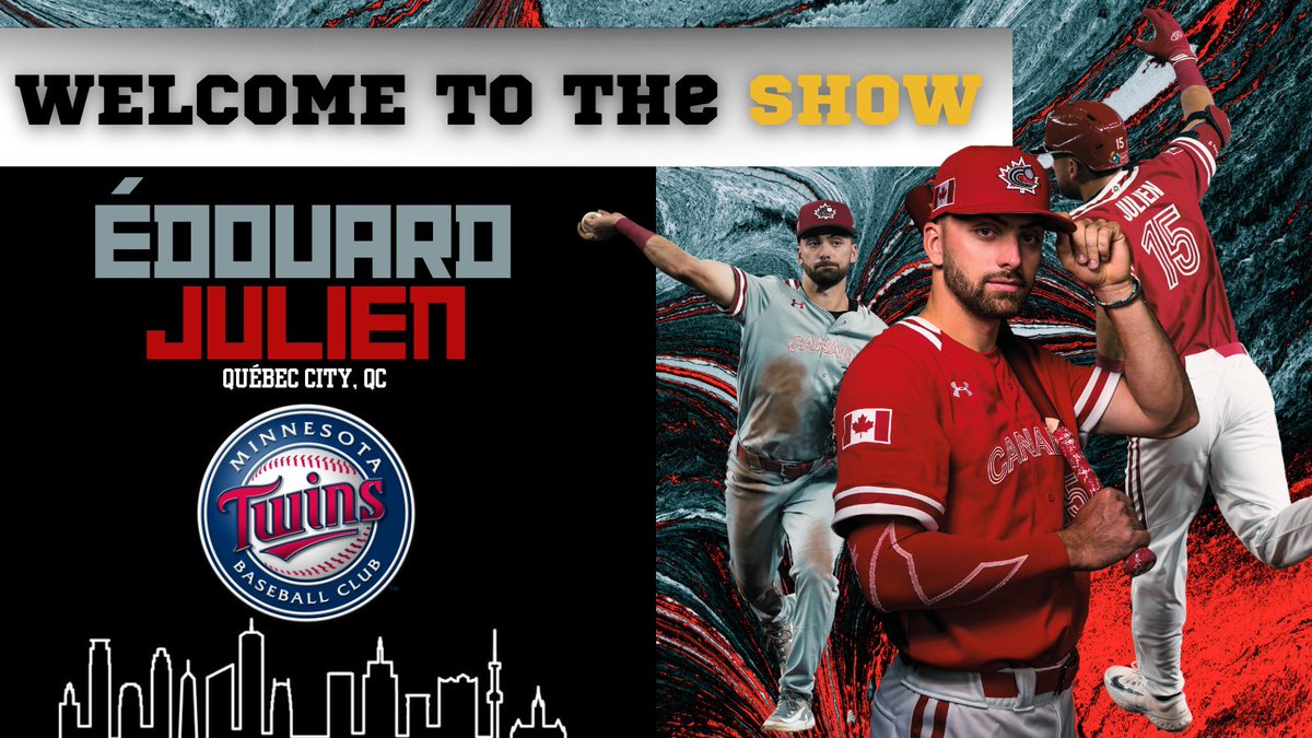 🚨 C'EST OFFICIEL! Édouard Julien s'en va dans les Majeures!

🚨IT'S OFFICIAL! Édouard Julien is headed to the big leagues!