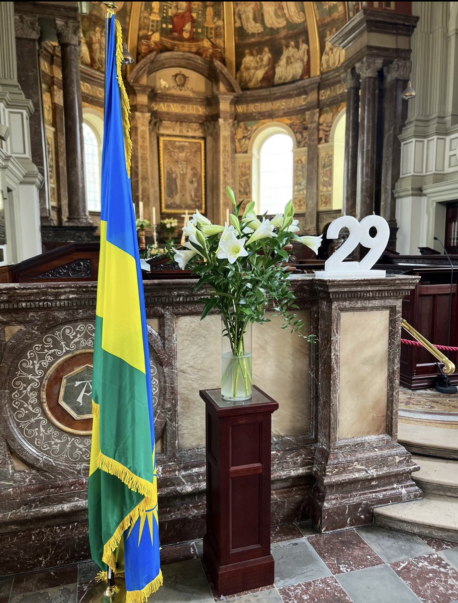 AlidaRuhashya's tweet photo. #Kwibuka29 in central London https://t.co/EOySQ6xbsv