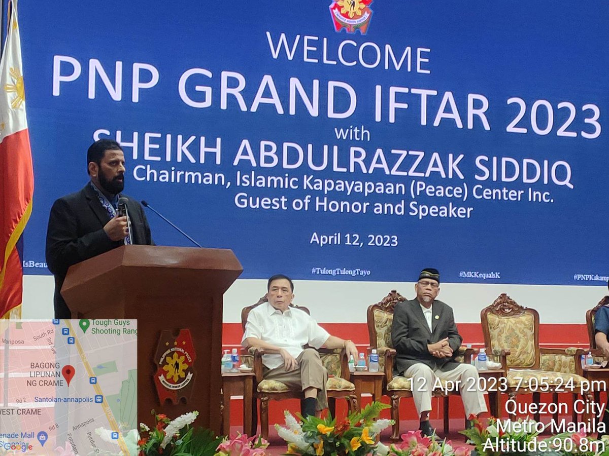 PNP_NCRPO's tweet photo. NCRPO Salaam Police joined PNP Grand Iftar 2023.
@pnppio
https://t.co/q1YvXDdVCQ
#ramadan2023
#LifeIsBeautiful
#KaligtasanNyoSagotKo
#MKKequalsK
#TulongTulongTayo
#PNPKakampiNyo
#WeServeAndProtect
#TeamNCRPO
#MakaDiyos
#Makatao
#Makakalikasan
#Makabansa https://t.co/yzxRsFZpmW