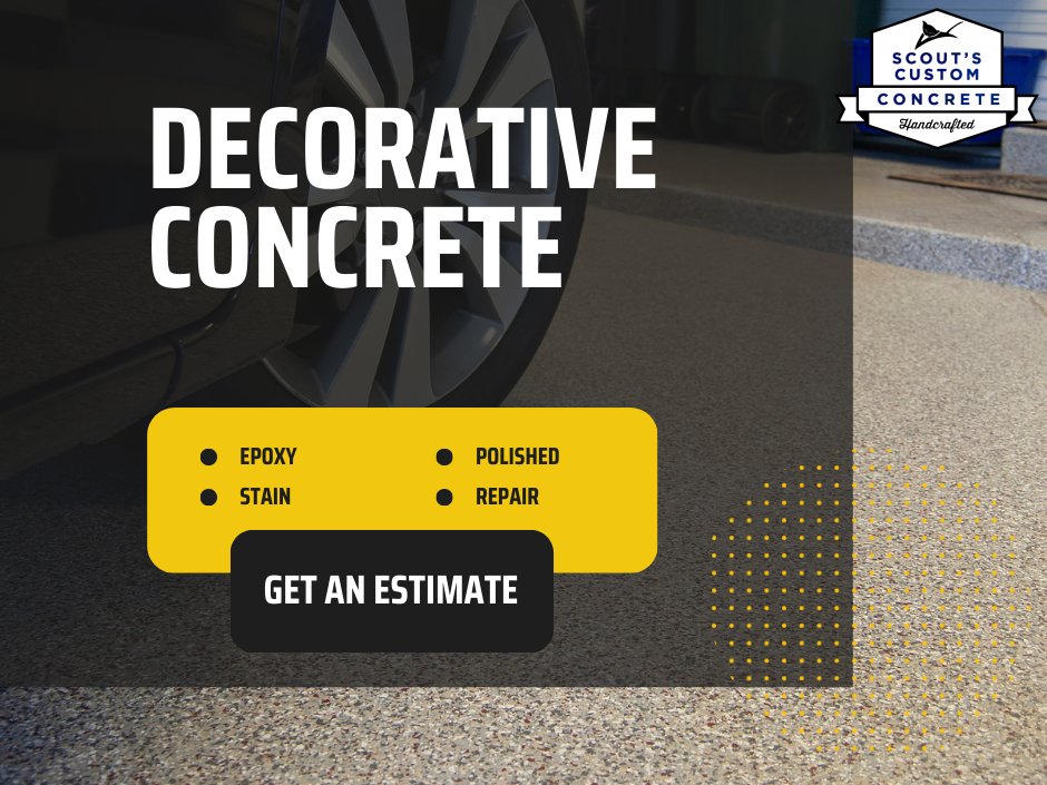 scoutsconcrete's tweet photo. Your perfect flooring solution is only a call away - Scout's Custom Concrete has you covered so just call (336) 443-8509 to get an estimate! https://t.co/YvI4ULF5c1
