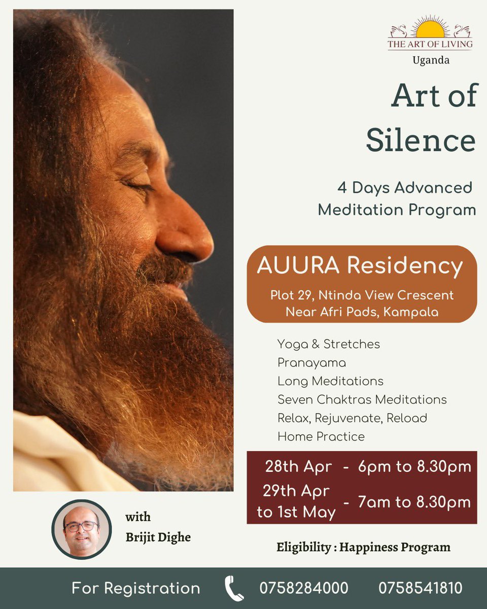 Art Of Living Uganda🇺🇬 tweet media