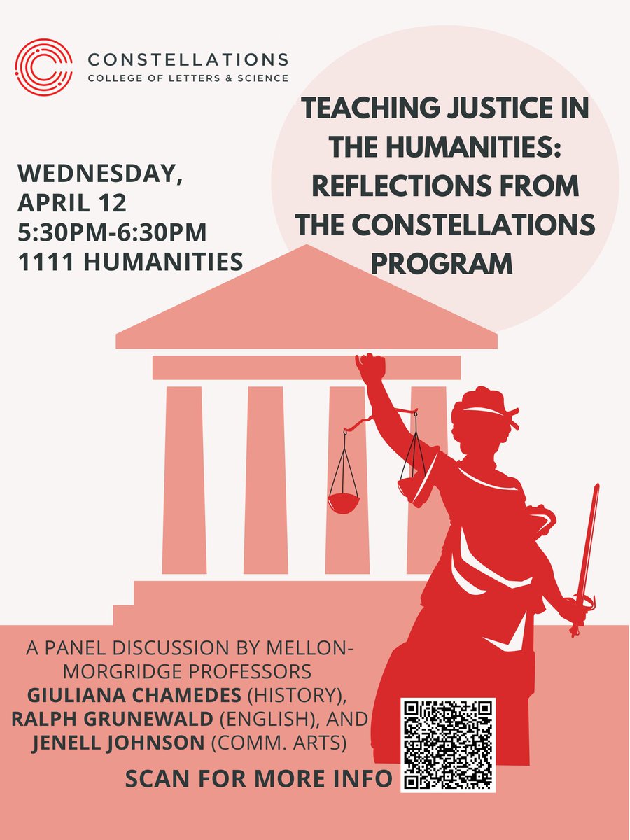 UWConstellation's tweet image. TODAY!!! #UWConstellations #humanitiesforall #justiceinthehumanities