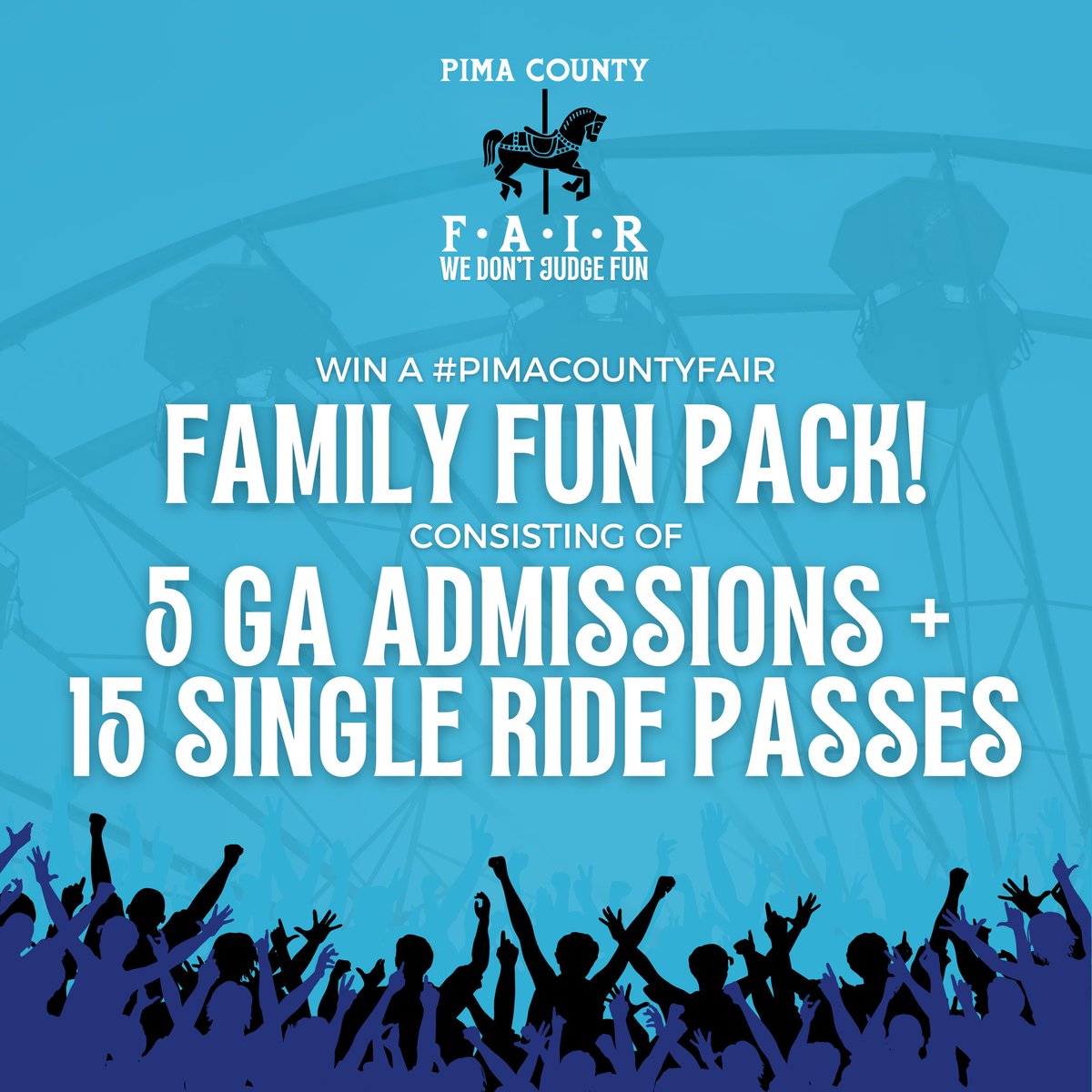Pimacountyfair's tweet image. We love family time at the #pimacountyfair

RT and reply with your favorite fair picture from years past for a chance to win!!
